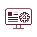 ＷＥＢの設計をイメージしたアイコン